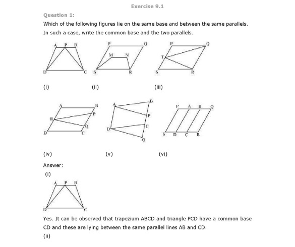 Chapter 9 Areas of Parallelograms and Triangles_000001