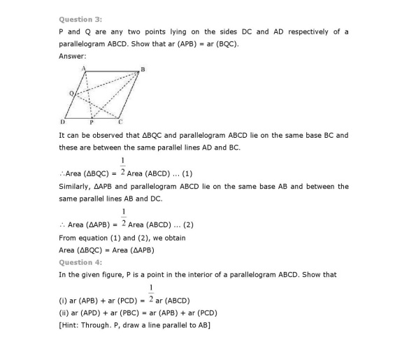 Chapter 9 Areas of Parallelograms and Triangles_000006