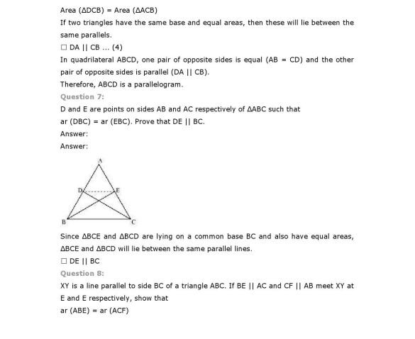 Chapter 9 Areas of Parallelograms and Triangles_000015